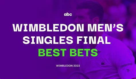 wimbledon final bets